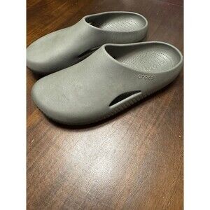 Crocs Unisex Mellow Recovery Clogs Sandals Dusty Olive Green Unisex 12M / 14W